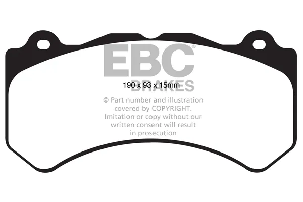 Pastillas de freno DP41853R EBC Brakes