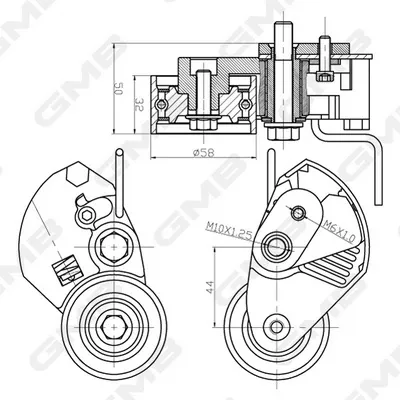 Tensor correa distribución KIA Cerato I