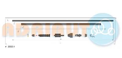 Silga de acelerador ADRIAUTO 4103021