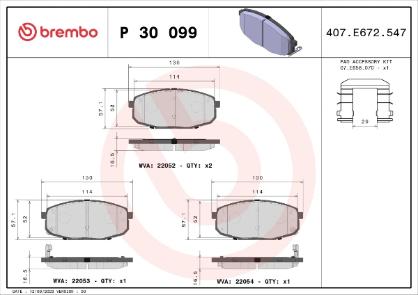P30099 Brembo
