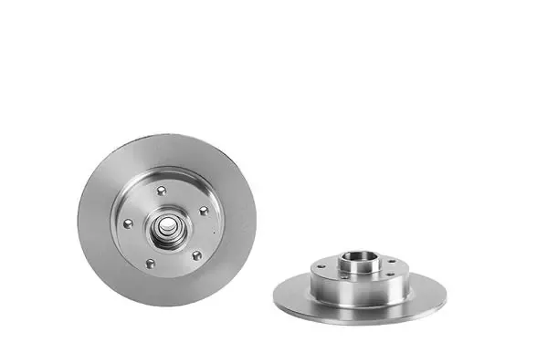 Disco de freno trasero 08B36927 Brembo