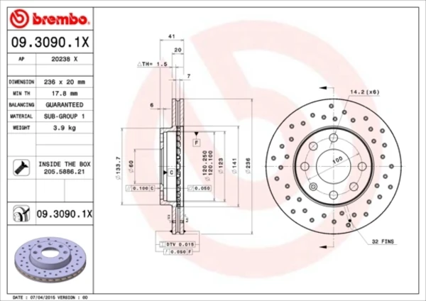 0930901X Brembo