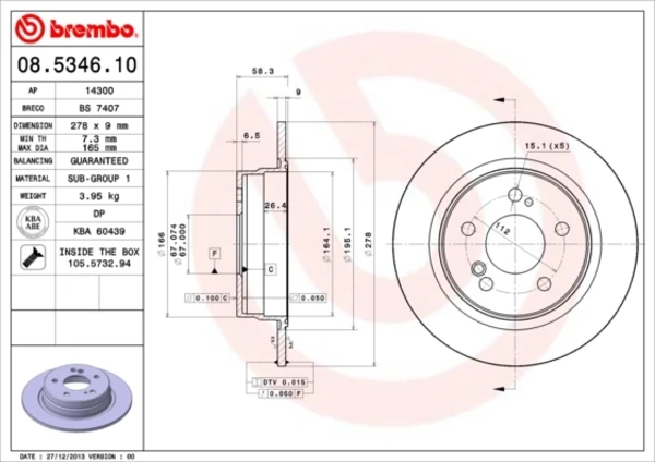 08534610 Brembo