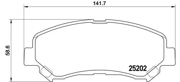 Pastillas de freno P79028 Brembo