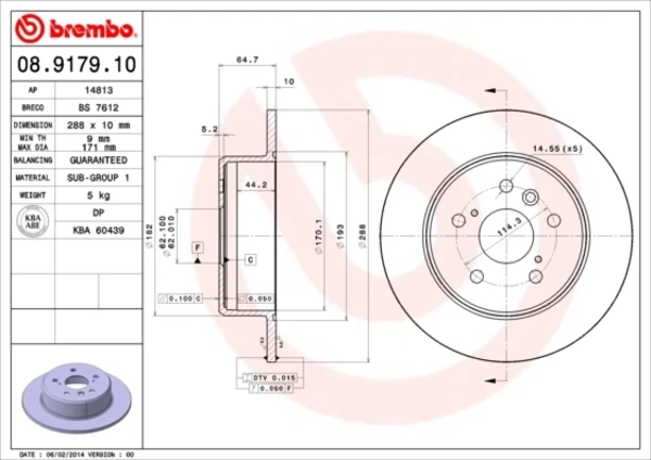08917910 Brembo