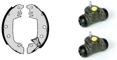 Zapatas de freno H68010 Brembo