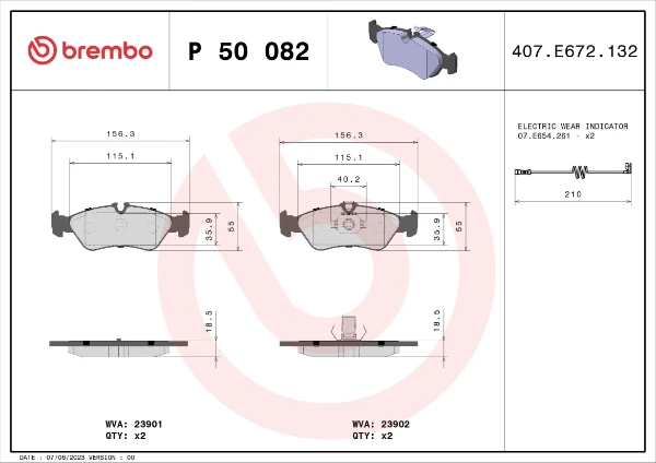 P50082 Brembo