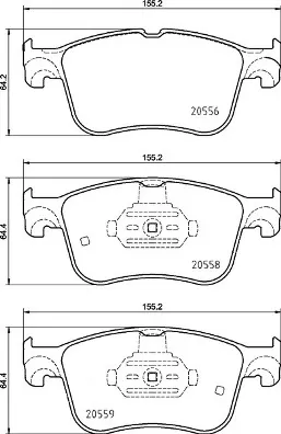 Pastillas de freno P24234 Brembo
