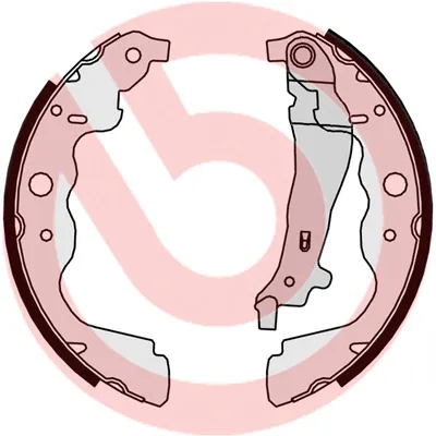 Zapatas de frenos de tambor traseras BREMBO S68546