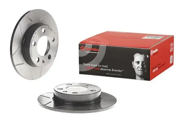 Disco de freno trasero 08716575 Brembo