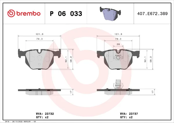 P06033 Brembo