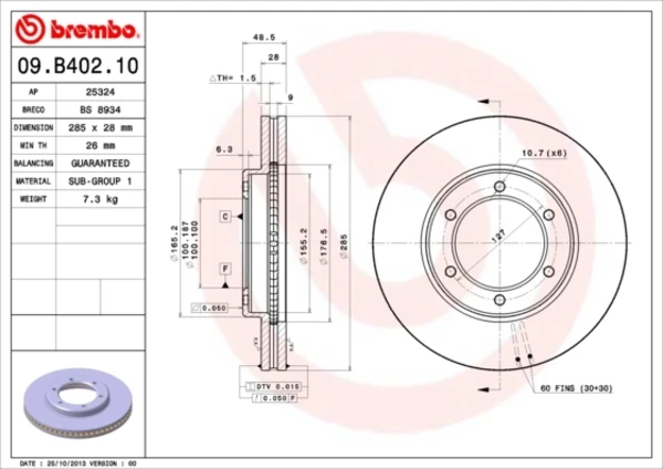 09B40210 Brembo