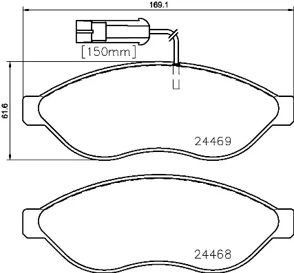 Pastillas de freno P23143 Brembo