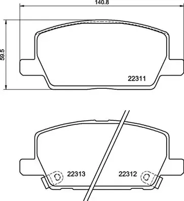 Pastillas de freno P07012 Brembo