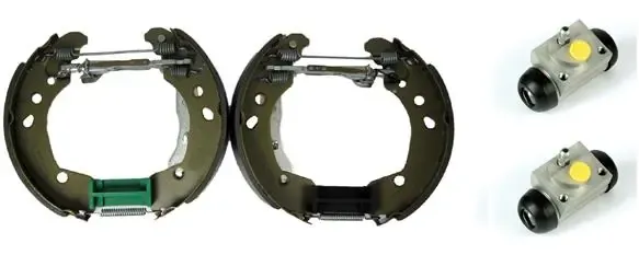 Kit de frenos de tambor, con cilindros, completo K56012 Brembo