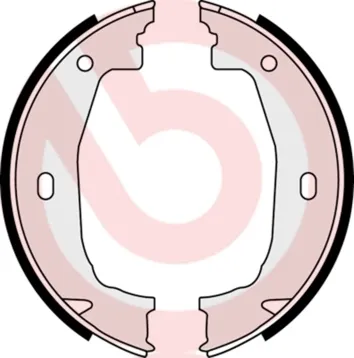 Zapatas de freno de estacionamiento BREMBO S06510