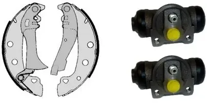 Zapatas de freno H23005 Brembo