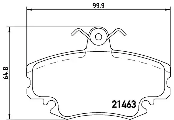 Pastillas de freno P68038 Brembo
