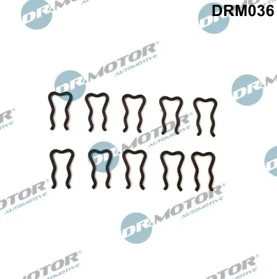 Abrazadera de fijación de los tubos de retorno de los inyectores DRM036 Dr.motor