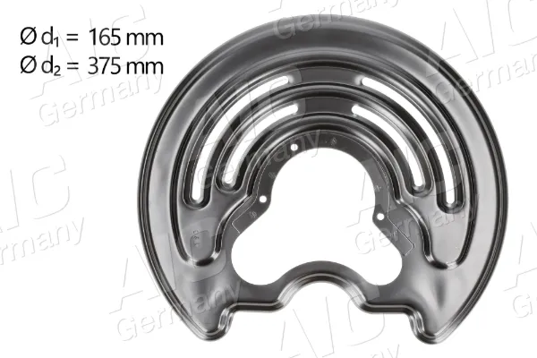 Protector de disco de freno trasero derecho 57575 AIC