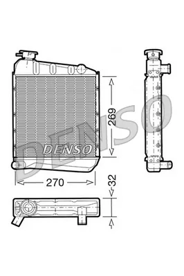 Radiador BM410 Magneti Marelli