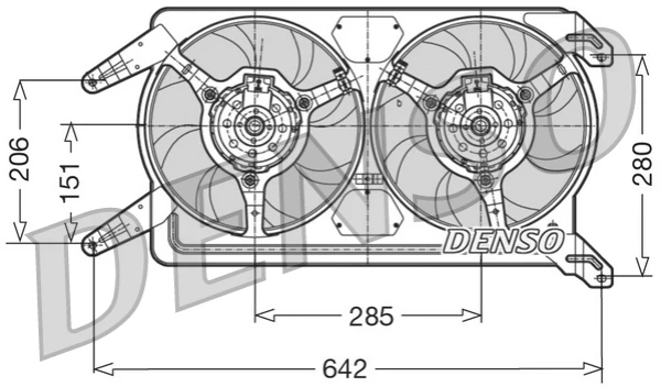 Ventilador, refrigeración del motor Alfa Romeo 156 Sportwagon (932)