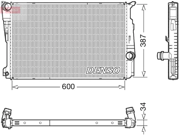 Radiador DRM05006 Denso
