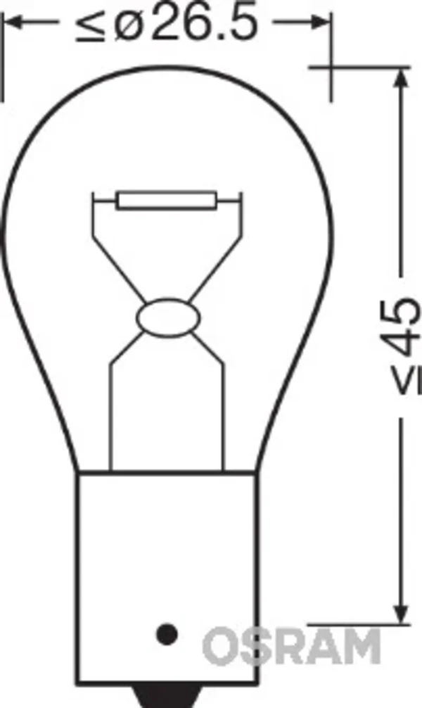 7507LDA Osram bombilla