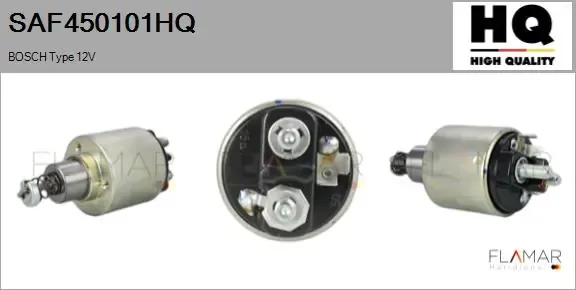 Solenoide de arranque SAF450101HQ Flamar