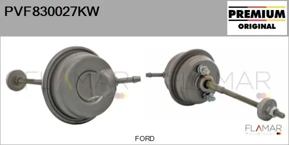 Actuador del turbo PVF830027KW Flamar