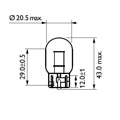 Bombilla PHILIPS 12071CP