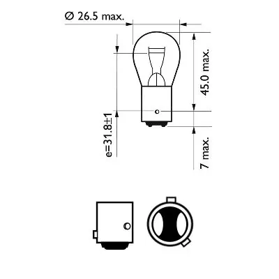 Bombilla 12594B2 Philips