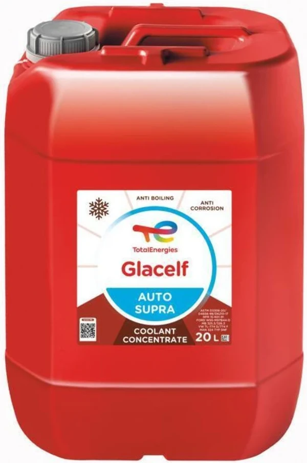 Líquido anticongelante Total GLACELF AUTO SUPRA -69°C 20L Naranja (148023)