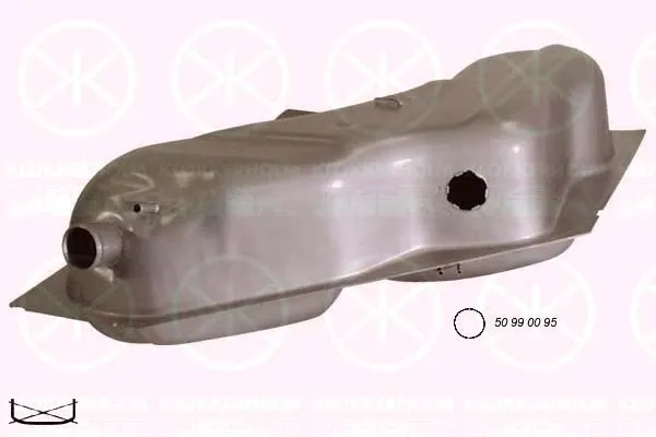 Depósito de gasolina Opel Kadett E