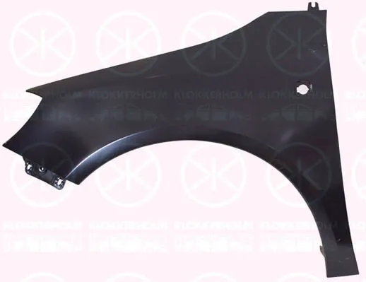 Aleta delantera izquierda Skoda Fabia 2 5J2, 542, 572, 582