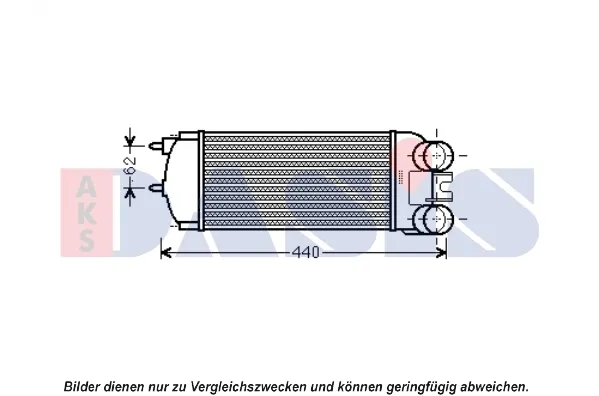 Intercooler 067006N Dasis