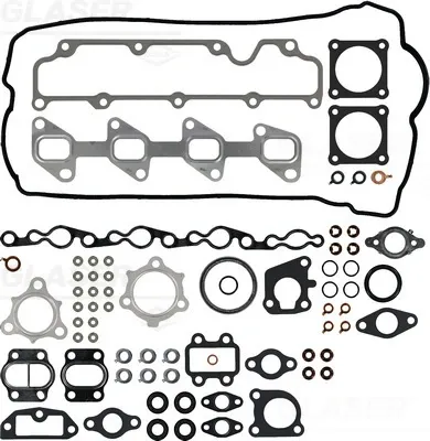 Juego de juntas superiores de motor D3829100 Glaser
