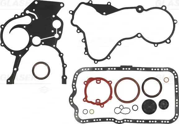 Juego de juntas inferiores del motor B3654900 Glaser