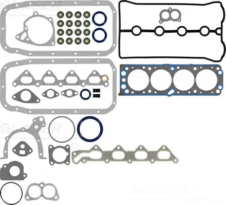 Juego de juntas para motor Daewoo Nubira I