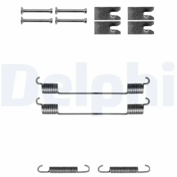 Kit de montaje de zapatas de freno traseras LY1310 Delphi