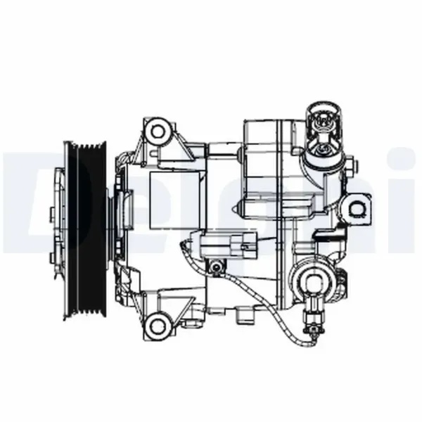 Compresor de aire acondicionado TSP0155948 Delphi