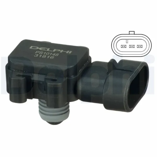Sensor de presión del colector de admisión PS10148 Delphi