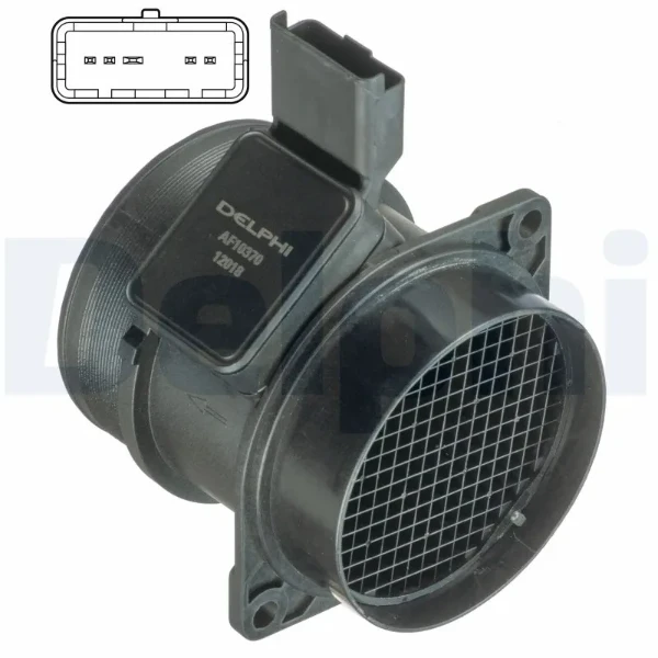AF10370-12B1 Delphi sensor de flujo de aire/medidor de flujo (flujo de aire masibo)