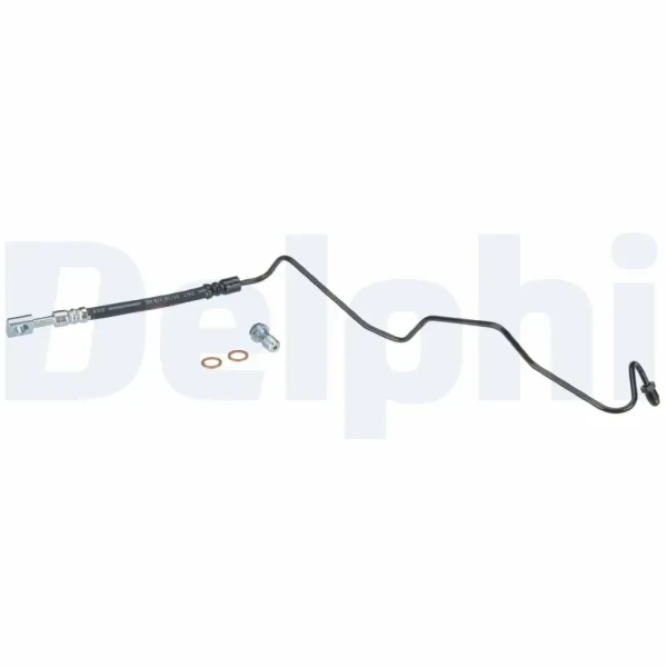 DELPHI Tubo Freno LH7145 - Lunghezza 473mm, Filetti M10x1 Maschio - Compatibile Con Ford Ka E Street Ka
