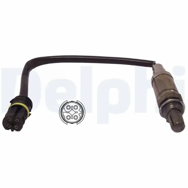 Sonda lambda, sensor de oxígeno antes del catalizador izquierdo ES1098312B1 Delphi