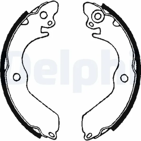 Zapatas de freno LS1649 Delphi