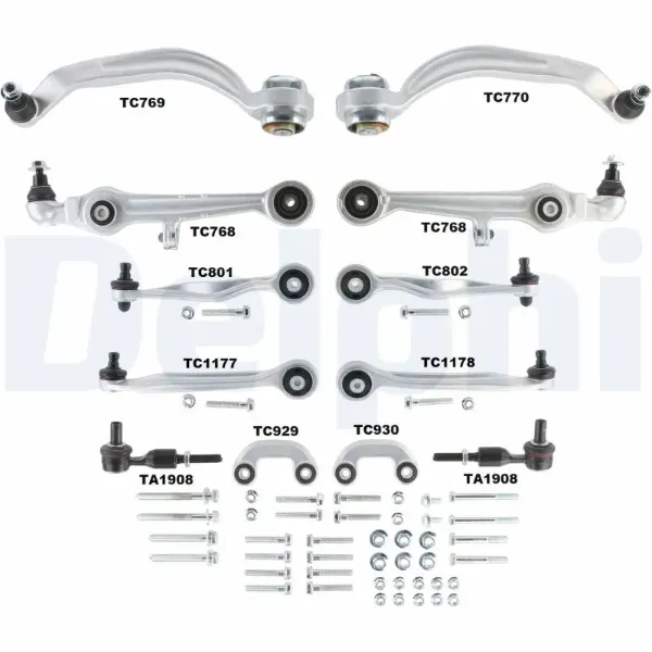 Kit de brazo de suspensión delantera TC1400KIT Delphi