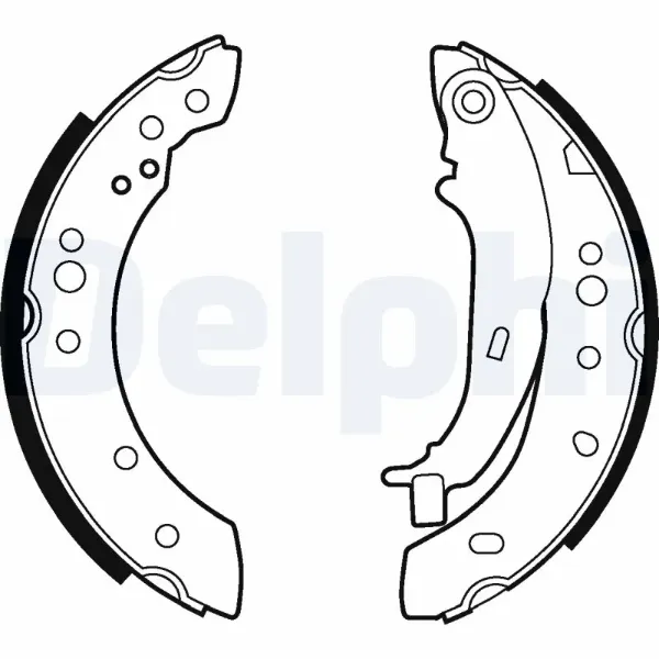 Zapatas de freno LS2013 Delphi
