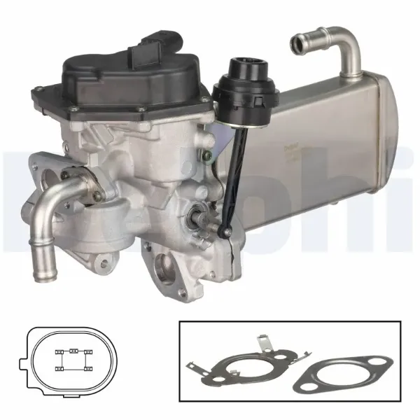 Enfriador de recirculación de gases de escape EGR EG1057612B1 Delphi