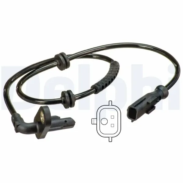Sensor ABS trasero derecho SS20601 Delphi